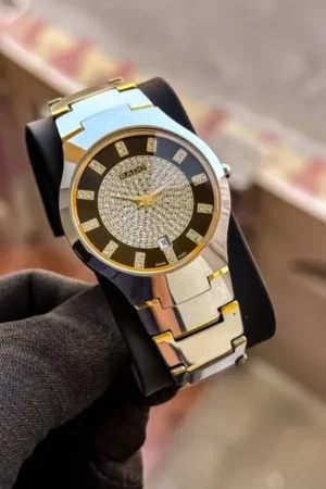 First Copy Rado Ceramic Silver & Black for Man