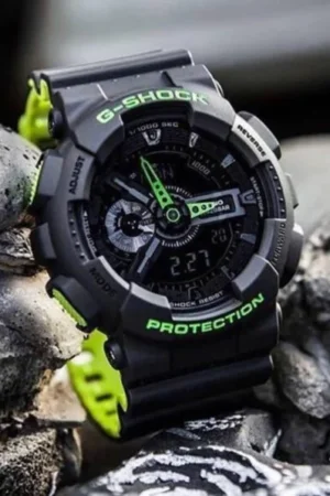First Copy G Shock Green & Black for Boys