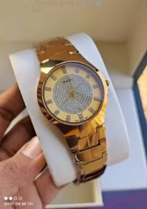 First Copy Rado Ceramic Gold Watch for Men - Image 3