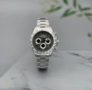First Copy Rolex Oyster Silver Arabic Dial for Men