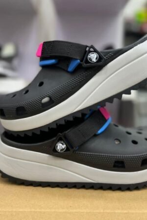 1st Copy Branded Hiker Black Clogs for Men