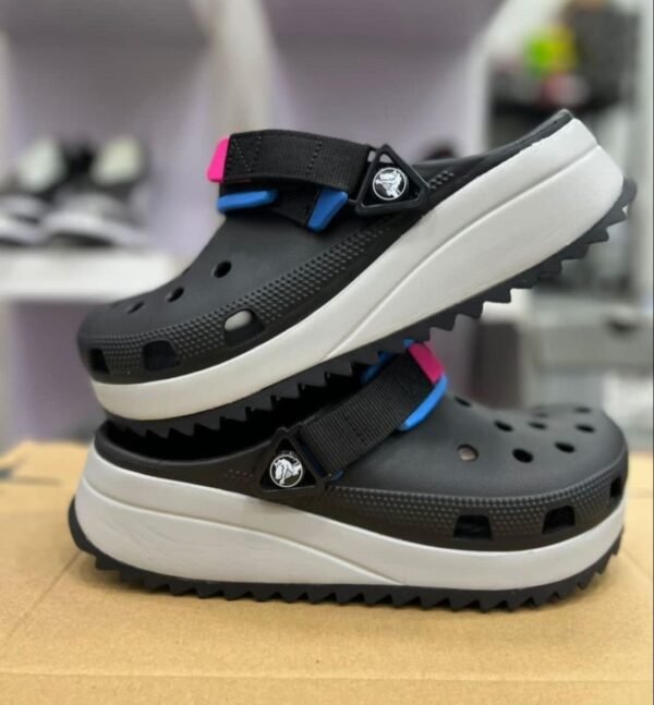 1st Copy Branded Hiker Black Clogs for Men
