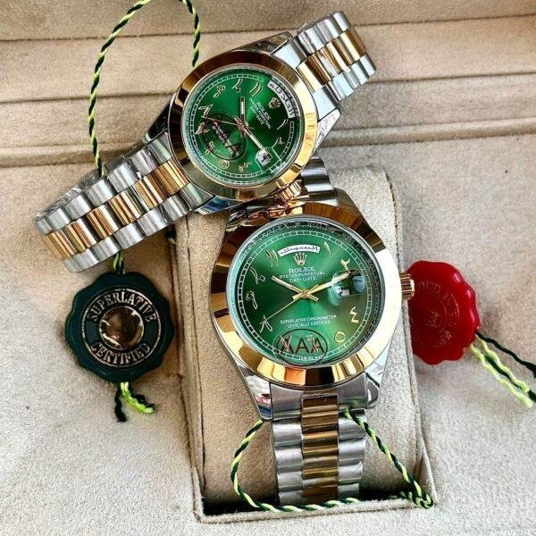 First Copy Rolex Arabic Dial For Couples - Day-Date President Collection