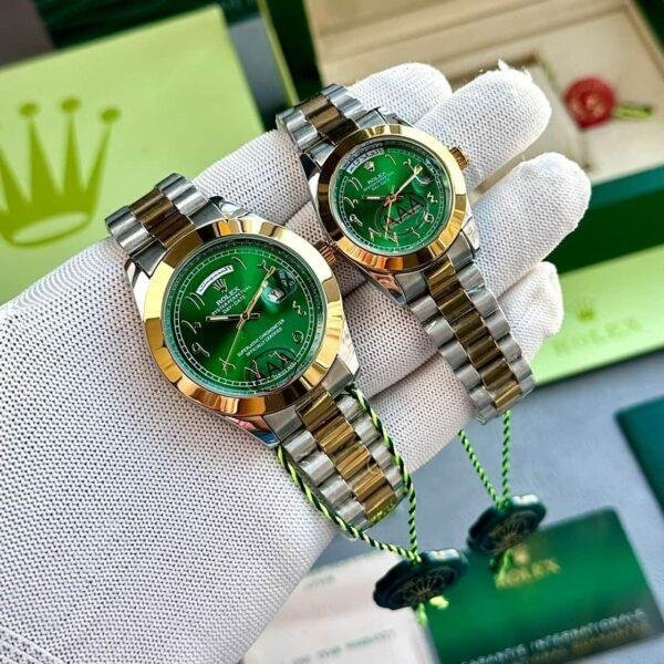 First Copy Rolex Arabic Dial For Couples - Day-Date President Collection - Image 2
