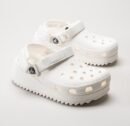 1st Copy Branded Hiker Full White Clogs