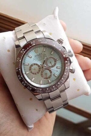 First Copy Rolex Cosmograph Daytona Blue Dial Watch with Ceramic Ring
