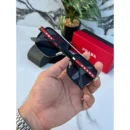1st Copy Prada Black Gold 88079 Sunglasses for Men