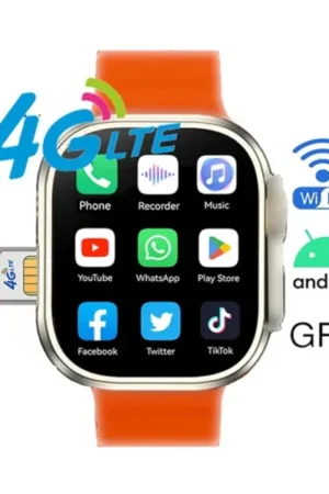 First Copy S8 Ultra Android Smart Watch 5G with Sim Card Slot 49mm