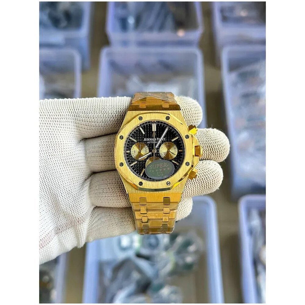 Audemars Pigeut Watch royal oak chronograph For Men (SL209) - Image 2