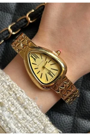 Bvlgari Watch Serpenti Seduttori Full Gold For Women (CS142)