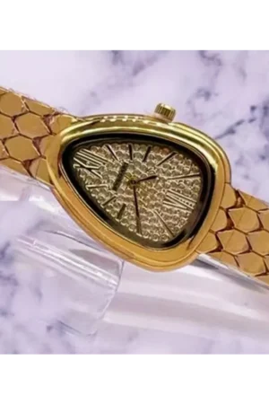 Bvlgari Watch Serpenti Seduttori Full Gold For Women (SUP738)
