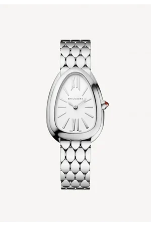 Bvlgari Watch Serpenti Seduttori Full Silver For Women (CS144)
