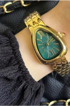 Bvlgari Watch Serpenti Seduttori Green Dial For Women (SW200)