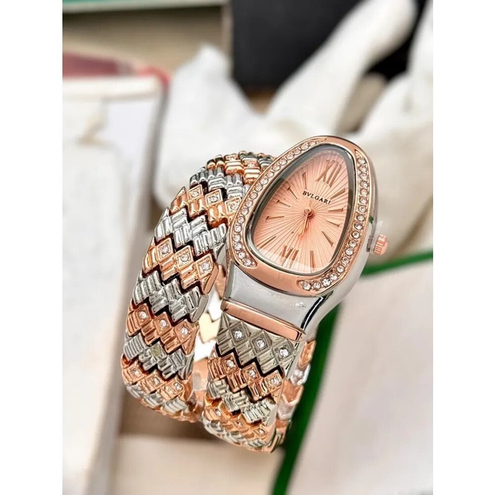 Bvlgari Watch Serpenti Spiga Rose Gold For Women (CS148) - Image 2