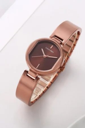 Calvin Klein Watch Copper With Brown For Women (CS110)