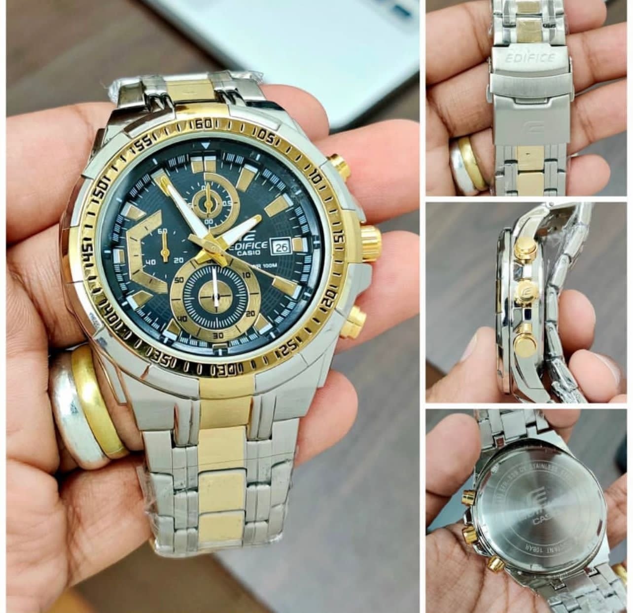 Casual Edifice Watch Chronograph Premium For Men (SG-428)