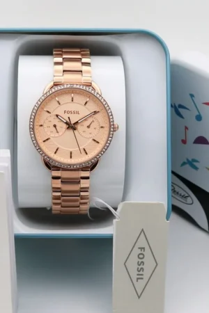 Classic Fossil Watch For Women (IC178)