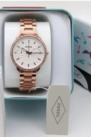 Classic Fossil Watch For Women (IC208)