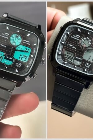 Fossil Digital Watch : Fossil Digital Stainless Steel Edition Watch For Men (SG-1023)