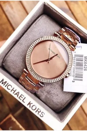 Michael Kors Watch Parker Pave Copper For Women (CSO1103)