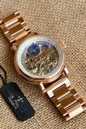 Pate Philippe Watch Skeleton For Men (CSO1012)