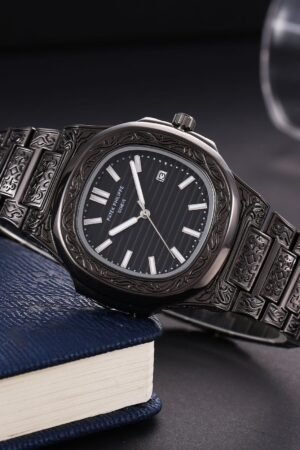 Patek Philippe Watch Black For Men (SG-352)