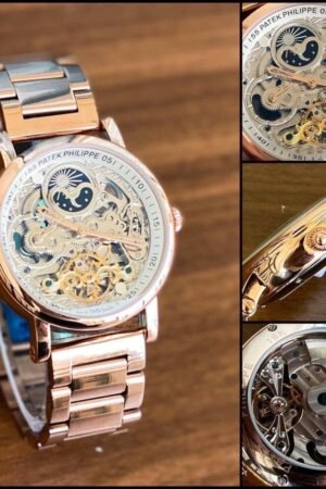 Patek Philippe Watch : Patek Philippe Men’s Stainless Steel Watch For Men (SG-1625814)