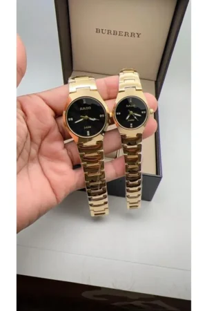 Rado Couple Watch Golden Black (SW1475)