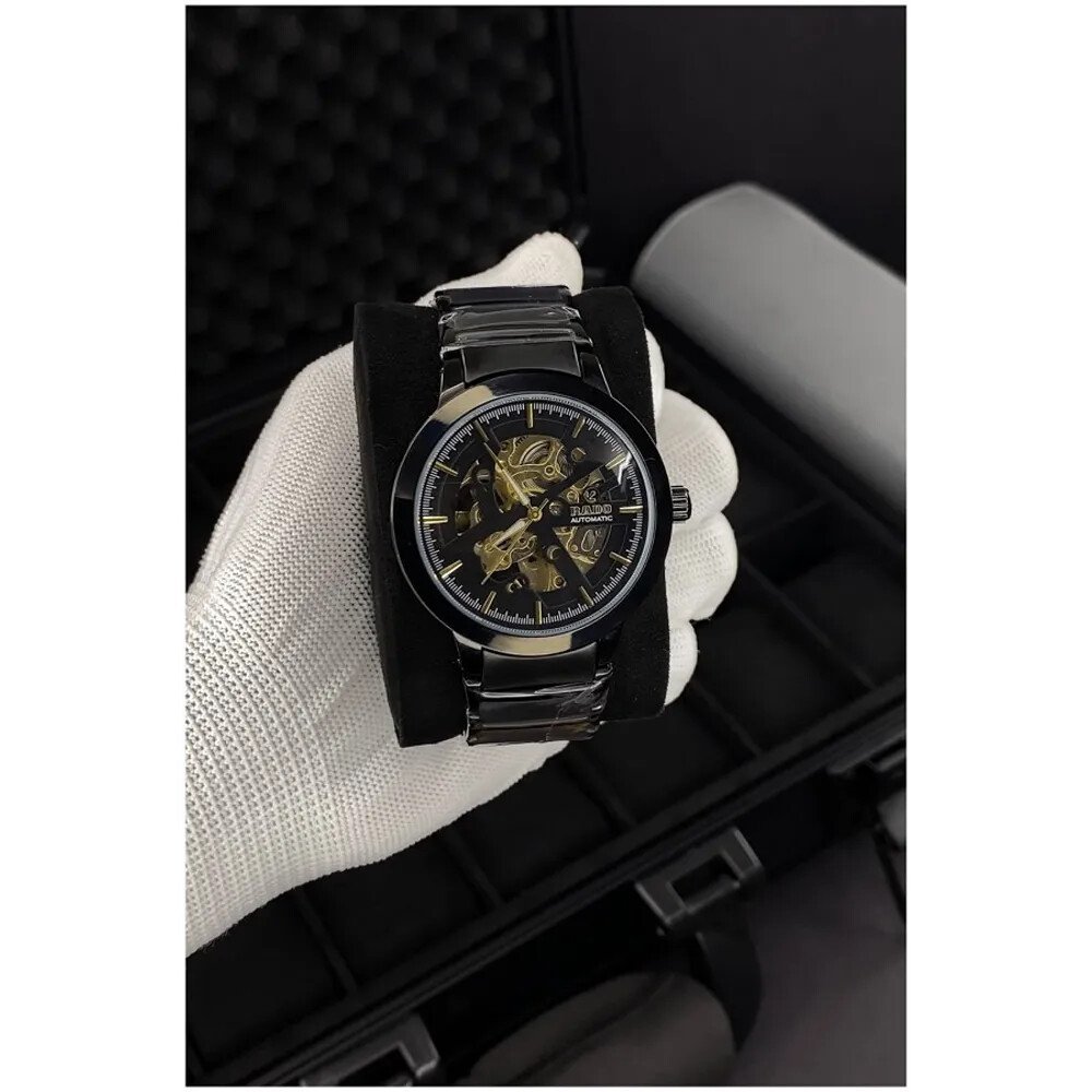 Rado Watch Centrix Automatic Black-Silver For Men (CS169) - Image 2