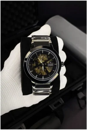 Rado Watch Centrix Automatic Black-Silver For Men (SUP260)