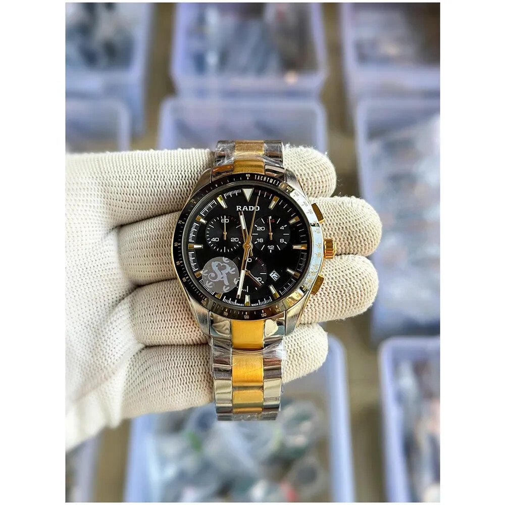 Rado Watch Hyperchrome Chronograph Gold For Men (SL211) - Image 2