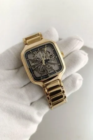 Rado Watch True Square Automatic Gold For Men (SCO1349)