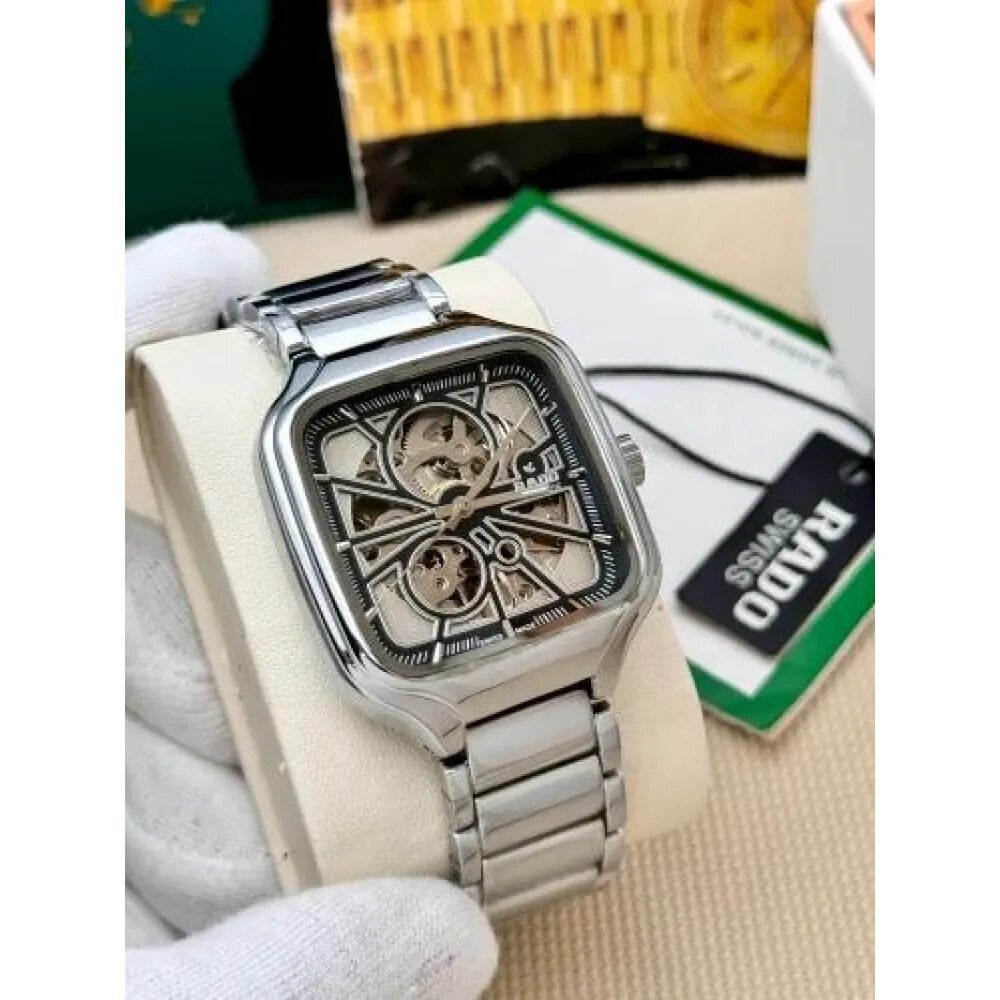 Rado Watch True Square Automatic Silver For Men (SCO1350) - Image 2