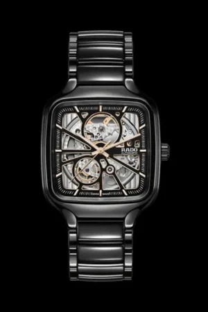 Rado Watch True Square Ceramic Black Automatic For Men (SW1416)