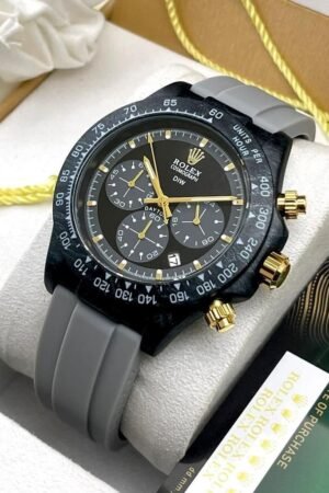 Rolex Watch : Rolex Yacht Master Men’s Slicone Watch (SG-1625805)