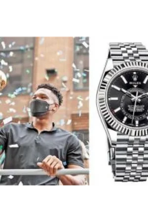 Rolex Watch Sky-Dweller Black For Men (SUP283)