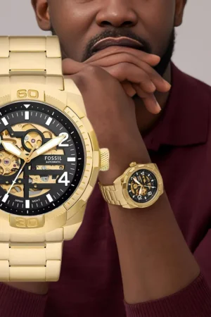 Trendy Fossil Bronson Automatic Watch for Men (SG-8366)