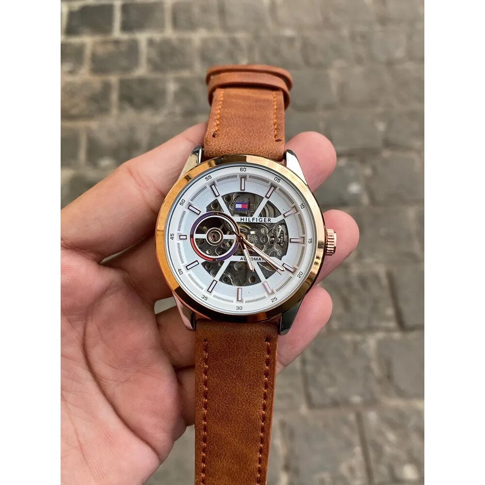 Trendy Tommy Hilfiger Watch For Men (SG-8598) - Image 2