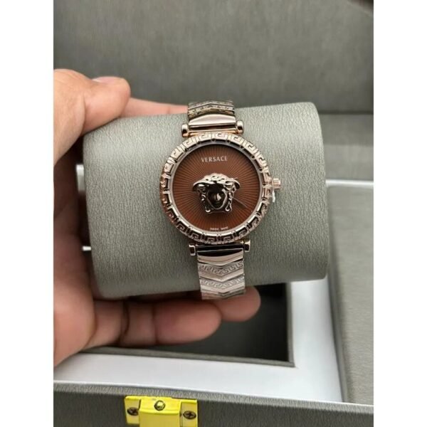 Versace Watch Rose Gold For Women (CS12) - Image 2